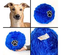 Big Red Egg Soft Fluffy Dog Ball For GREYHOUND - Large Size Ball