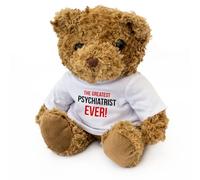 Big Red Egg THE GREATEST PSYCHIATRIST EVER - Teddy Bear - Cute Soft Cuddly Adorable - Gift Present
