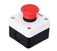 Big Red Emergency Button, Emergency Button Switch, SGKJ-1N Model, Compact and Lightweight, Suitable for Controlling Electromagnetic Starters