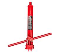 BIG RED T30808 Torin Hydraulic Long Ram Jack with Double Piston Pump and Clevis Base (Fits: Garage/Shop Cranes, Engine Hoists, and More): 8 Ton (16,000 lb) Capacity, Red