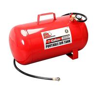 BIG RED Torin Portable Horizontal Air Tank with 36" Hose, 7 Gallon Capacity