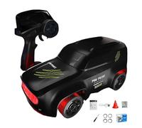 Big Remote Control Car for Boys Newest 2. 4 High Speed Desktop Drift Car Toy Remote Control Racing Model With Competitive Lighting & Tail Tricks Dump Trucks for Boys Age 4-7 (Black, 20x15. 5x8cm)
