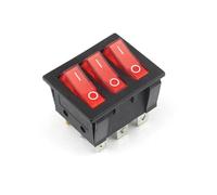 Big Rocker Switches red Three-Way Switch 9 Pin 2 Position multi-knife single-throw 15A 250V 20A 125VAC AC ON-OFF