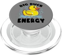 Big Rubber Duck Energy Funny Duckie Crew Duckling Gift Kids PopSockets PopGrip for MagSafe