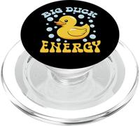 Big Rubber Duck Energy Funny Duckie Crew Duckling Gift Kids PopSockets PopGrip for MagSafe