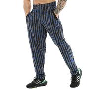 BIG SAM SPORTSWEAR COMPANY Men's Baggy Sweatpants with Pockets, Bodybuilding Active Wear Comfort Design Muscle Pants, Blue, Small