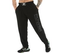 BIG SAM SPORTSWEAR COMPANY Men's Baggy Sweatpants with Pockets, Oldschool Loose Fit Gym Pants, Basic-black, 3X-Large