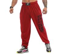 BIG SAM SPORTSWEAR COMPANY Men's Baggy Sweatpants with Pockets, Oldschool Loose Fit Gym Pants, Burgundy, 3X-Large