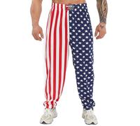 BIG SAM SPORTSWEAR COMPANY Men's Sweatpants with Pockets | Comfort Design Muscle Cotton Workout Pants, American, 3X-Large