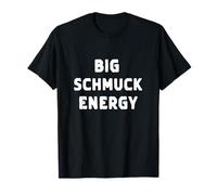 Big Schmuck Energy Funny Jewish Hebrew Yiddish Hanukkah T-Shirt