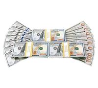 Big Screen Stacks | $100 Prop Money Multi Pack | Made by UK Industry Award Winners | $30,000 in fake money | 100 Dollar Bills | For Movies, TV, Advertising, Toy money for learing and play.