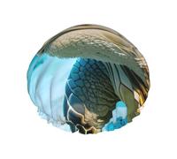 Big Sea Turtle shower caps with a double layer of, hold your hair well whether it is showering or bathing.
