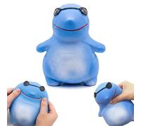 Big Shark Squishy Stress Ball, Cute Soft Sea Animal Squeeze Sensory Fidget Toys for Adults, Ocean Party Favors Birthday Gifts Decorations for Boys Girls (Big Shark)