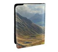 Big Sheep Valley Printed Passport Holder,Travel Pu Leather Passport Cover Case Organiser for Men Women,6.5 Inch