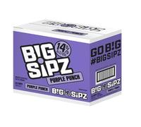 Big Sipz Purple Punch 24 Pack | 2x Celebration Spirits Beer Mats