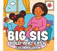 Big Sis Black: Simple and Cute Girl Coloring Book
