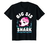 Big Sis Shark Big Sister Kawaii T-Shirt