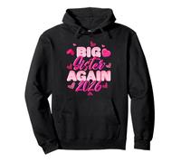 Big Sister Again 2026 Funny Promoted to Big Sister 2026 Pullover Hoodie