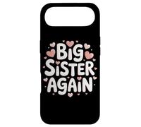Big Sister Again Sibling Reveal Family Pregnancy New Baby Case for iPhone Air