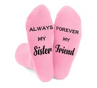 Big Sister Gifts,Birthday Best Funny Special Womens Day Inspirational Thoughtful Practical Sentimental Personalised Christmas Valentines Bestie Gifts for Sister Friends from Sister Brother Cosy Socks