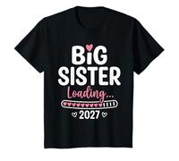 Big Sister Loading 2027 Funny Promoted to Big Sister 2027 T-Shirt