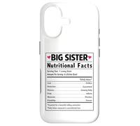 Big Sister Nutritional Facts Sibling Reveal Baby News Case for iPhone 17