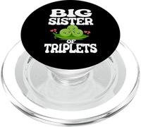 Big Sister Of Triplets PopSockets PopGrip for MagSafe