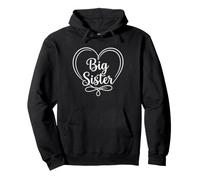Big Sister Sibling Love Family Design Pullover Hoodie