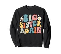 Big Sister Tee For Girls Toddlers Big Sister Again Sweatshirt