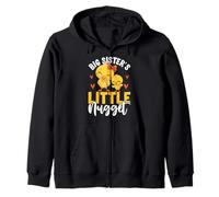 Big Sister's Little Nugget Zip Hoodie