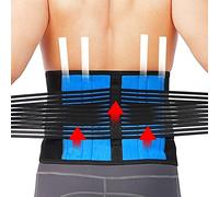 Big Size 5XL 6XL Double Pull Back Lumbar rt Belt Waist Back rt Orthopedic Corset Lumbar Spine Decompression Belt Waist Trainer Disc Herniation Scoliosis Pain Relief