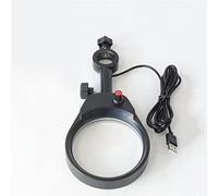Big Size 90-125mm Inner Diameter Industrial Microscope Light Source 6500K LED Ring Lamp Brightness Adjustable (Color : Inner diameter 90mm)