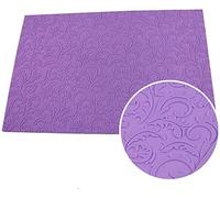 Big size Leaf Pattern Silicone Fondant Cake Lace Mat Floral Imprint Textured Embossed Mold Sugarcraft Cake Decorating Mould, Cake Decorating Tools Sugar Lace Pad Baking Tools 58x38cm