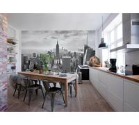 New York wallpaper 368x254 cm black Skyline photo wall mural +Adhesive