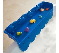 Big Size Ocean Animals Bathtub Splash Guard For Kids, Rotatable Design Bath Tub Tray, Tub Shelf And Organizer For Baby Bath Toys, Bath Toy Tolder For Toddlers Kids Baby