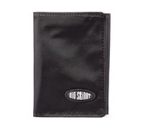 Big Skinny Men's Tri-Fold Slim Wallet, Holds Up to 25 Cards, Black