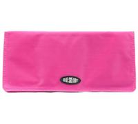 Big Skinny Women's Leather Executive Bi-Fold Checkbook Wallet, Holds Up to 40 Cards,Lightweight, Fuchsia