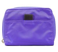 Big Skinny Women's Lynx Zippered Slim Wallet, Holds Up to 30 Cards, Purple
