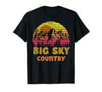 Big Sky Country Montana Treasure State The Last Best Place T-Shirt