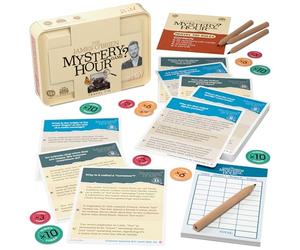Big Sky Games The James O’Brien Mystery Hour Travel Tin Game - Smart Quiz & Debate Party Game Based on LBC Radio - Trivia Game for Adults & Teens (2-4 Players, Ages 12+)