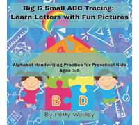 Big & Small ABC Tracing: Learn Letters with Fun Pictures: Alphabet Handwriting Practice for Preschool Kids Ages 3-5