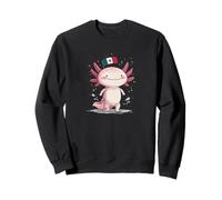Big Smiling Axolotl Costume Sweatshirt