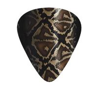 Big Snake Skin Guitar Plectrums 12 Pieces For Ukulele Bass Instrument Accessories