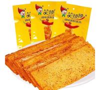 Big spicy slice 30g/ bag,Mala Latiao,snacks,nostalgic mala food,delicious instant latiao,handmade latiao,Mala flavor,Delicious Chinese snacks,Gluten, pastries, instant snacks (10bags)