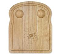 'Big Spider on his Web' Wooden Breakfast Board (WB00071168)