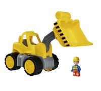 BIG Spielwarenfabrik 800054837 Big Power Worker Wheel Loader + Figure, Yellow