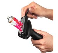 Big Squeeze Tube Squeezing Tool - Waste Less, Save More - Professional-Grade Metal Tube Squeezer, Ideal for Artists and Stylists - Works with Paint, Hair Dye, Prescription Creams, Cosmetics - Black