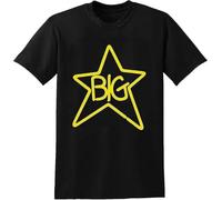 Big Star Rock Alex Chilton Un T-Shirt Short Sleeve Casual Tee Clothing Soft Cotton Streetwear Graphic Unisex T-Shirt Black Black