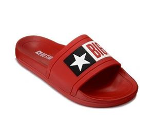 Big Star Rubber Beach Slippers W Dd274a267 Red, Flip Flops Women, red, 6 UK