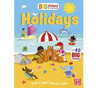 Big Stickers for Tiny Hands: Holidays : A sticker activity book with a giant fold-out scene